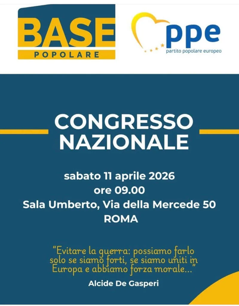 Luigi Spanu al Congresso Base Popolare 2026