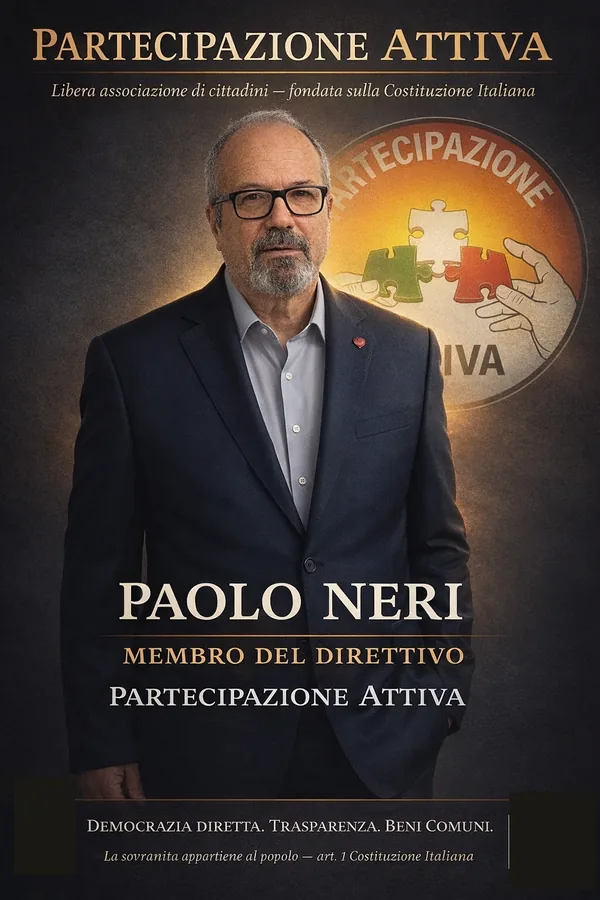 Paolo Neri — Partecipazione Attiva Napoli coordinatore