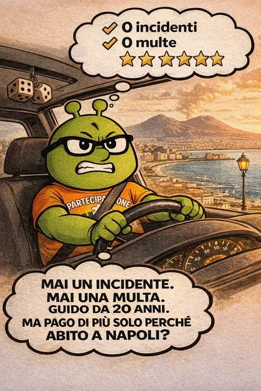 RC Auto discriminazioni territoriali Napoli — Partecipazione Attiva