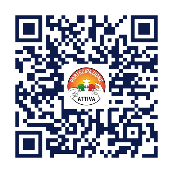 Codice QR che apre il modulo di iscrizione a Partecipazione Attiva