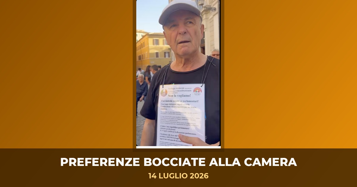 RIFORMA ELETTORALE